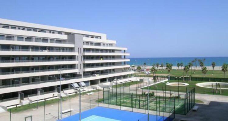 Apartamento Lujo, Primera Linea Playa, Garaje, Wifi, Piscina Climatizada Рокетас-де-Мар Экстерьер фото