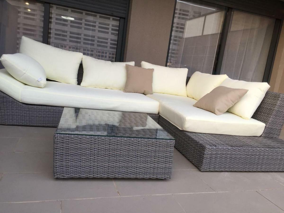 Apartamento Lujo, Primera Linea Playa, Garaje, Wifi, Piscina Climatizada Рокетас-де-Мар Экстерьер фото